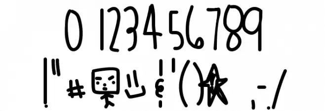 Dessushi Font OTHER CHARS