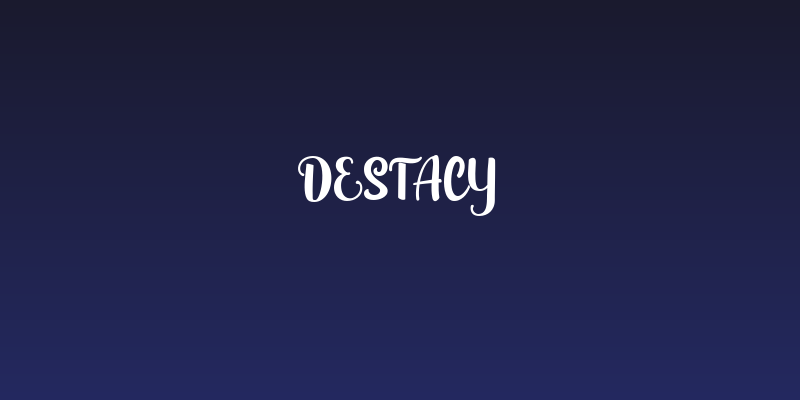 Destacy Social Header