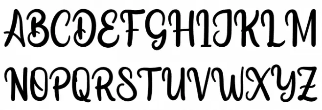 Destain Personal Шрифта ВЕРХНИЙ