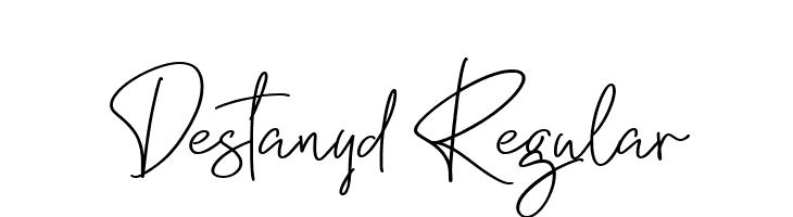 Destanyd Regular  font caratteri gratis