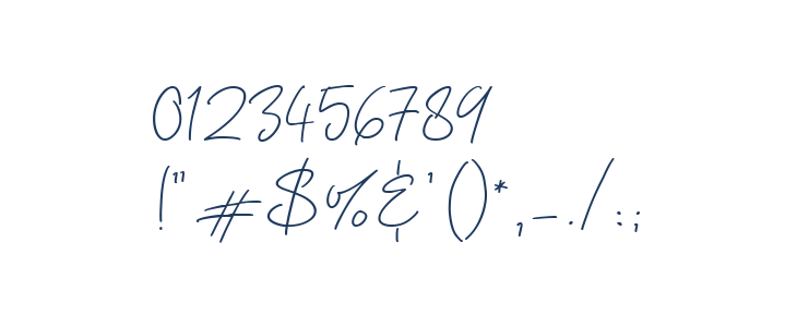 Destanyd Regular Other Characters