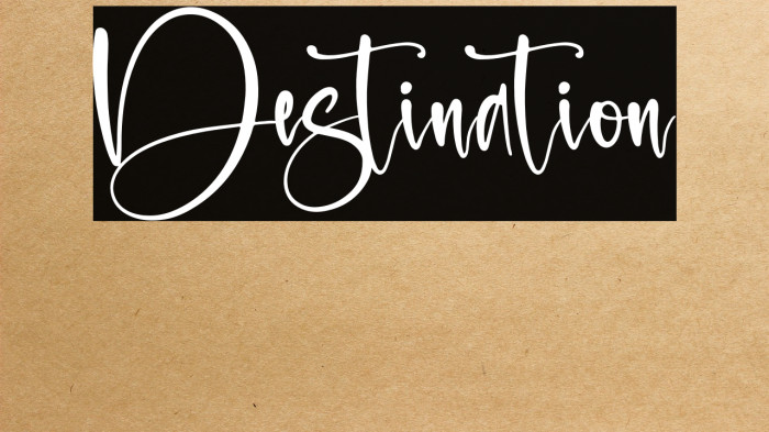 Destination Example 1