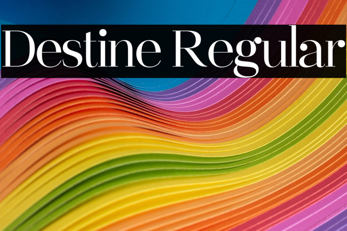 Destine Regular Example 3