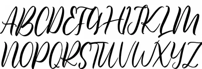 Destiney Schriftart Groß