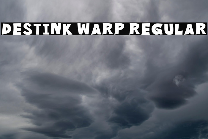 Destink Warp Regular Example 2