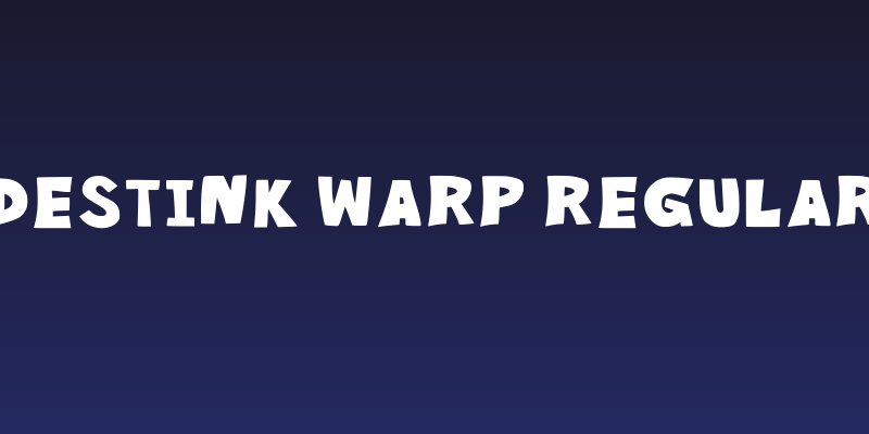 Destink Warp Regular Social Header