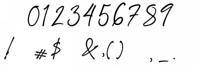 Destiny-Light Font OTHER CHARS