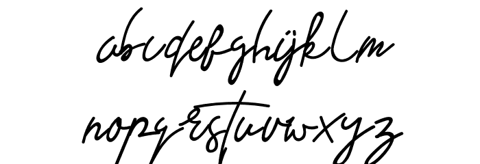 Destiny-Light Font LOWERCASE