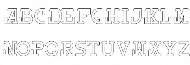 Destiny Light Шрифта ВЕРХНИЙ