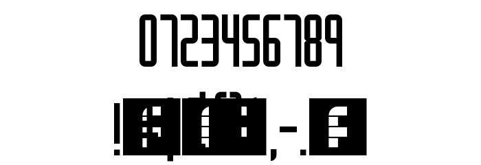 Destiny Regular Font OTHER CHARS