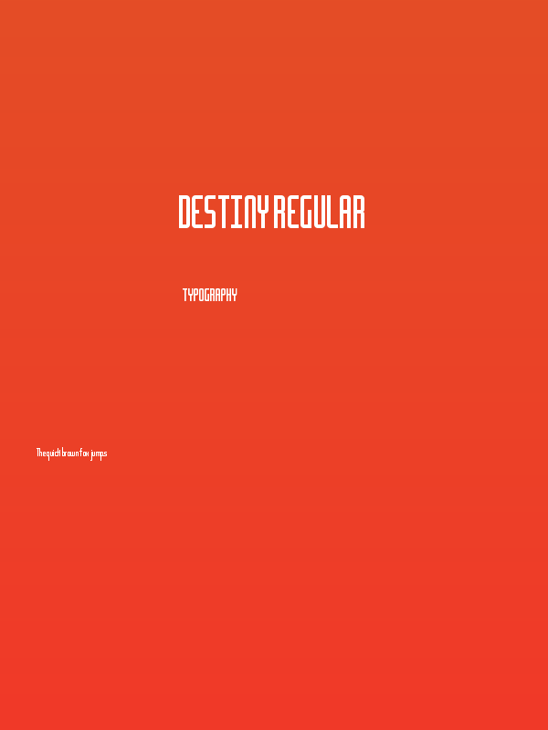 Destiny Regular Poster