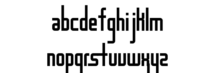 Destiny Regular Font LOWERCASE