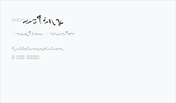 Destiny  Business Card