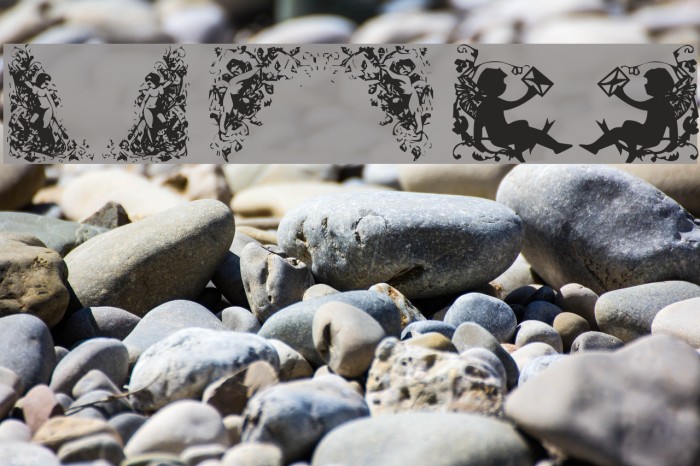 Destiny's Cherubs Ding Font examples