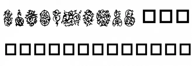 Destinys Designs Schriftart Groß