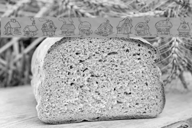 Destiny's Little Houses フォント examples