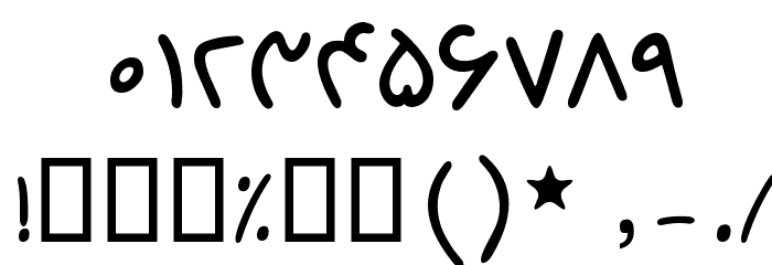 Destkhat Boy Black Font OTHER CHARS