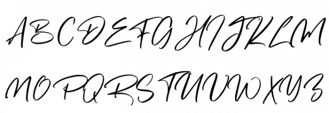 Destomed Font UPPERCASE