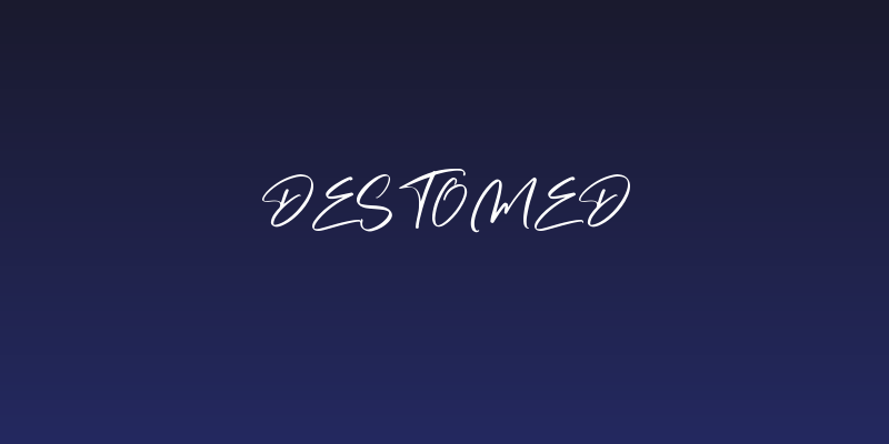 Destomed Social Header
