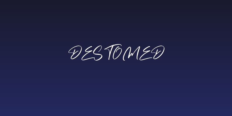 Destomed Social Header