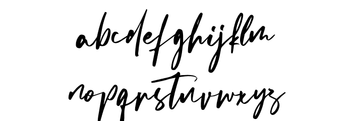 Destomed Font LOWERCASE