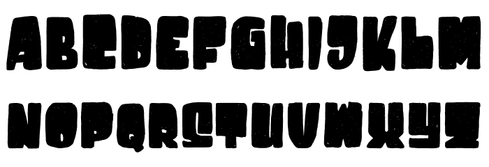 Destone Font LOWERCASE