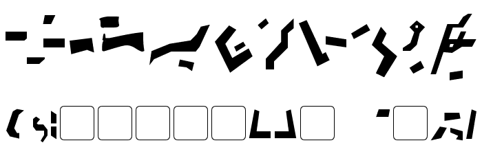 Destronic Grafitti Font OTHER CHARS