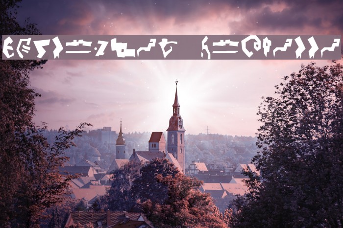 Destronic Grafitti Font examples