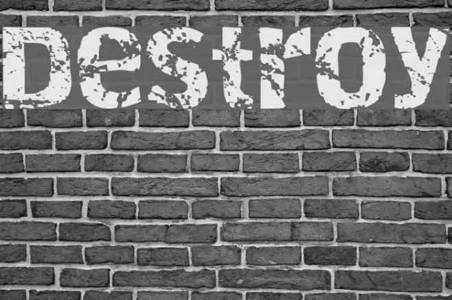 Destroy Font examples