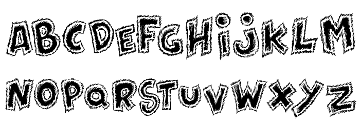 Destroy Font UPPERCASE
