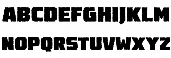 DestroyEarthBB Fonte MAIÚSCULAS