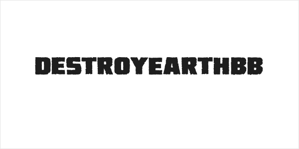 DestroyEarthBB Logo
