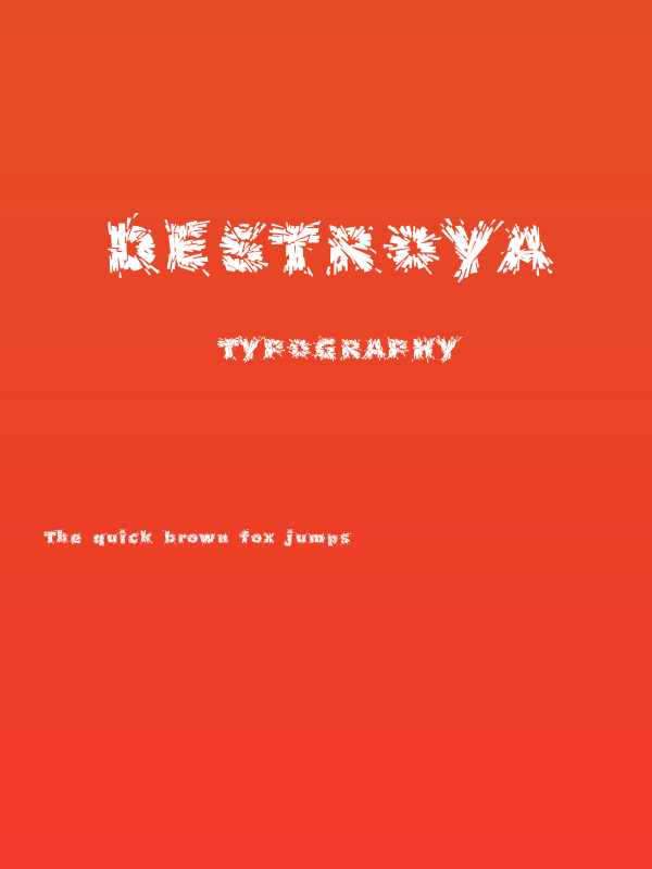 Destroya Poster