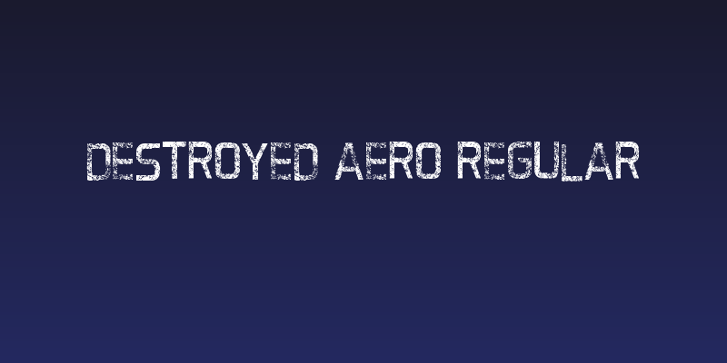 Destroyed Aero Regular Social Header