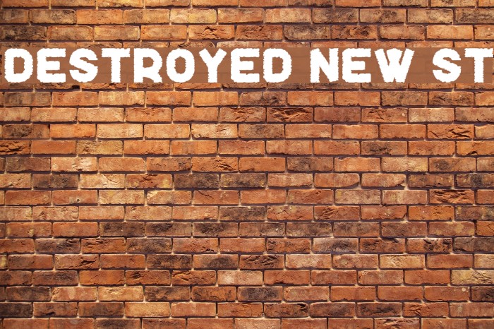 Destroyed New St Example 1