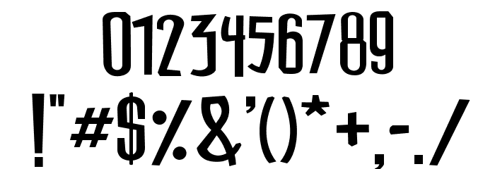 Destroyer Font OTHER CHARS