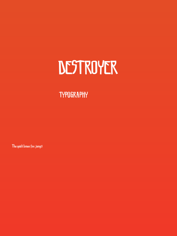 Destroyer Poster