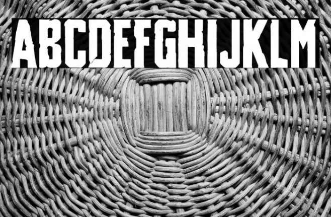 Destruction Manual Font examples