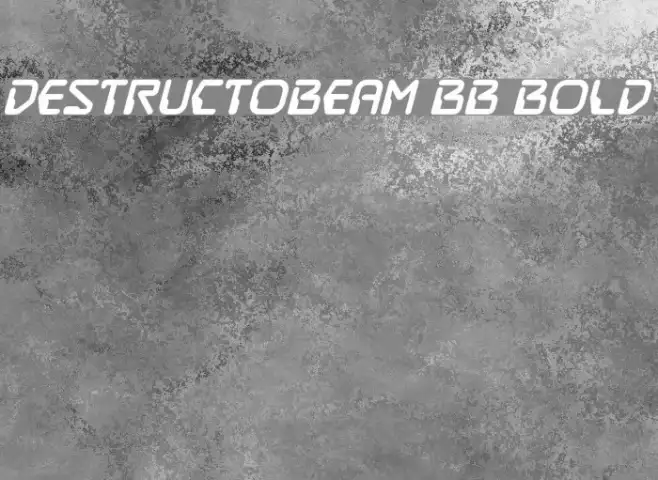 DestructoBeam BB Bold Example 1
