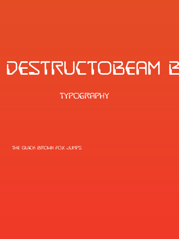 DestructoBeam BB Poster