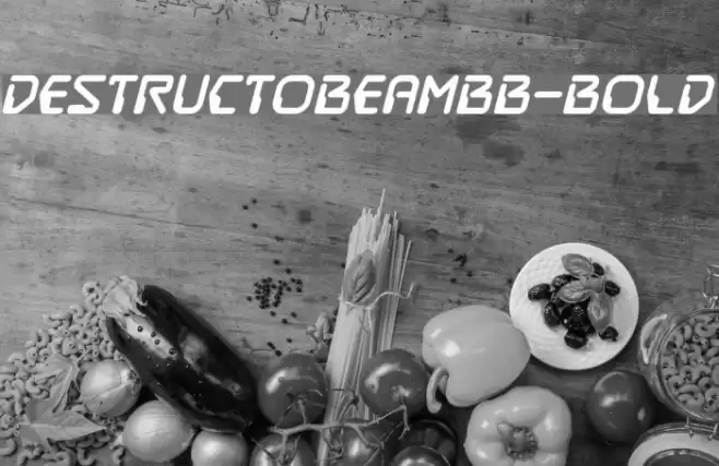 DestructoBeamBB-Bold Polices examples