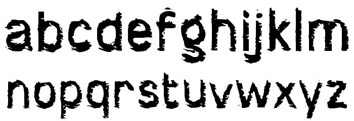 Destruksi Font LOWERCASE