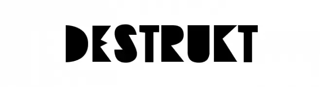 Destrukt  Fuentes Gratis Descargar