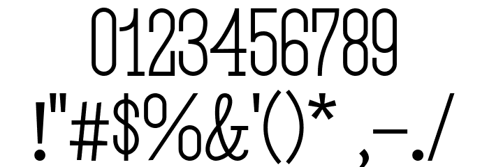 Desuka Slab DEMO Font OTHER CHARS