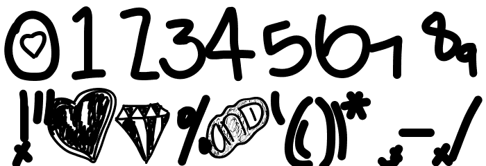 DesyMiniCakes Font OTHER CHARS