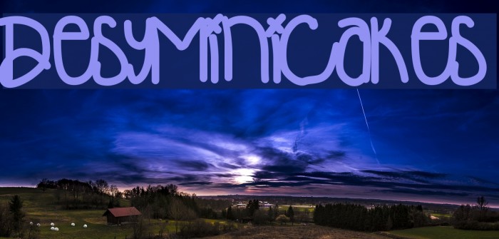 DesyMiniCakes Font examples