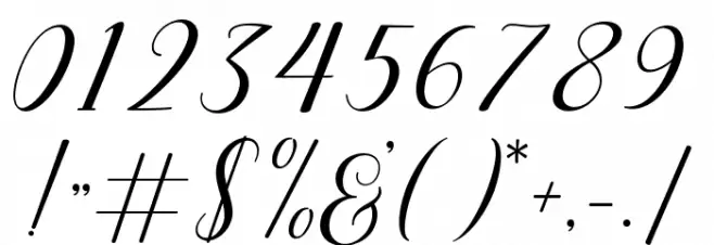 Desyanti Font OTHER CHARS