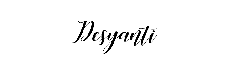 Desyanti  font caratteri gratis