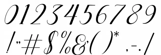 Desyanti Font OTHER CHARS