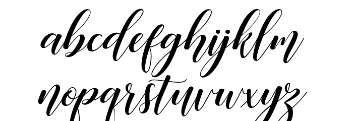 Desyanti Font LOWERCASE